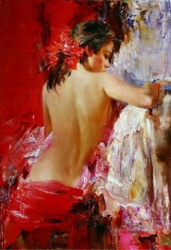 Women Painting - Pretty Woman ISny 04 Impressionist